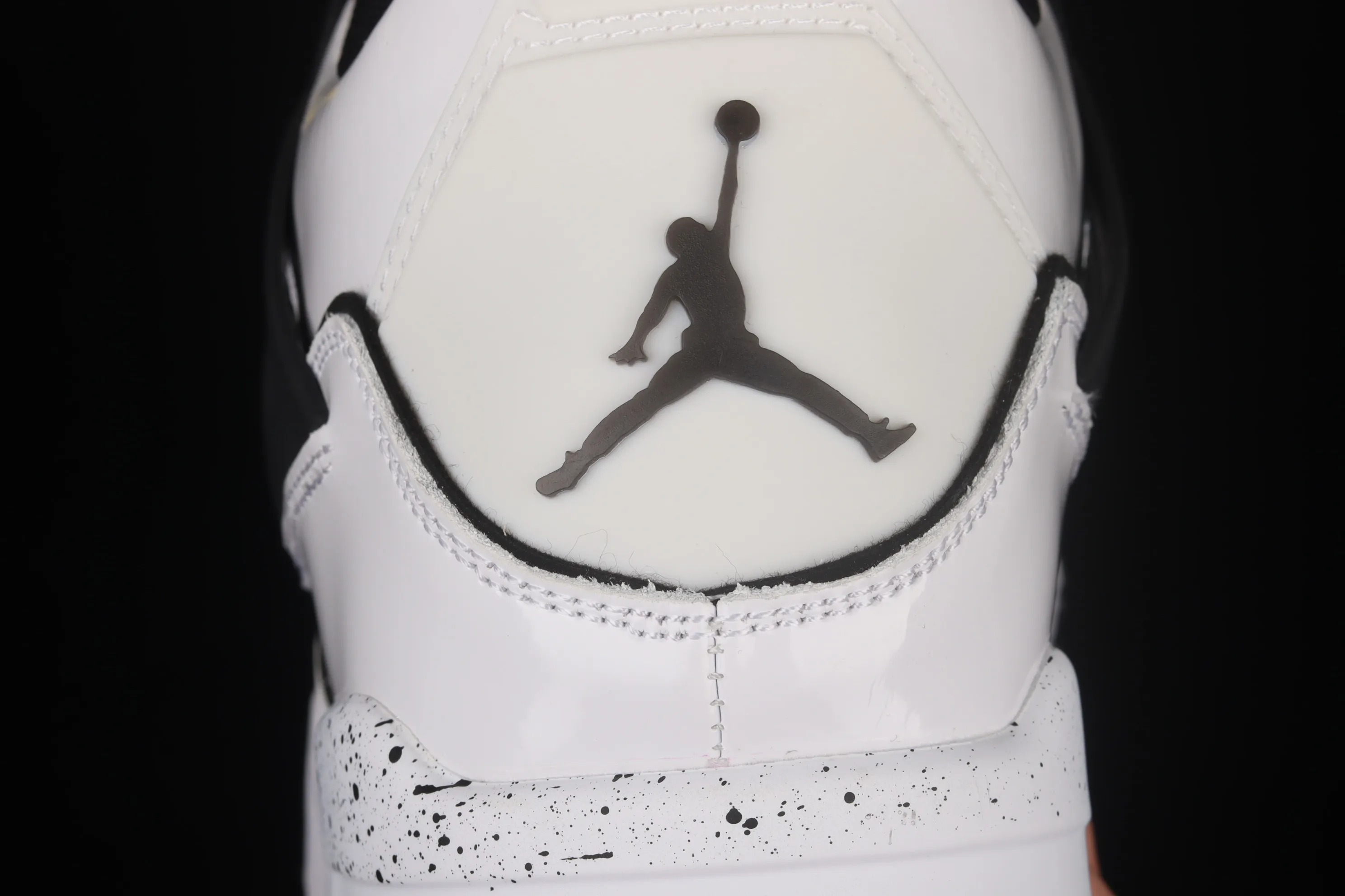 All categories Air Jordan Jordan series basketball shoes Air Jordan 4 Air Jordan 4 Retro GS "Light Smoke Grey" AJ4 Joe 4 Patent Leather Manuscript DC4101-100